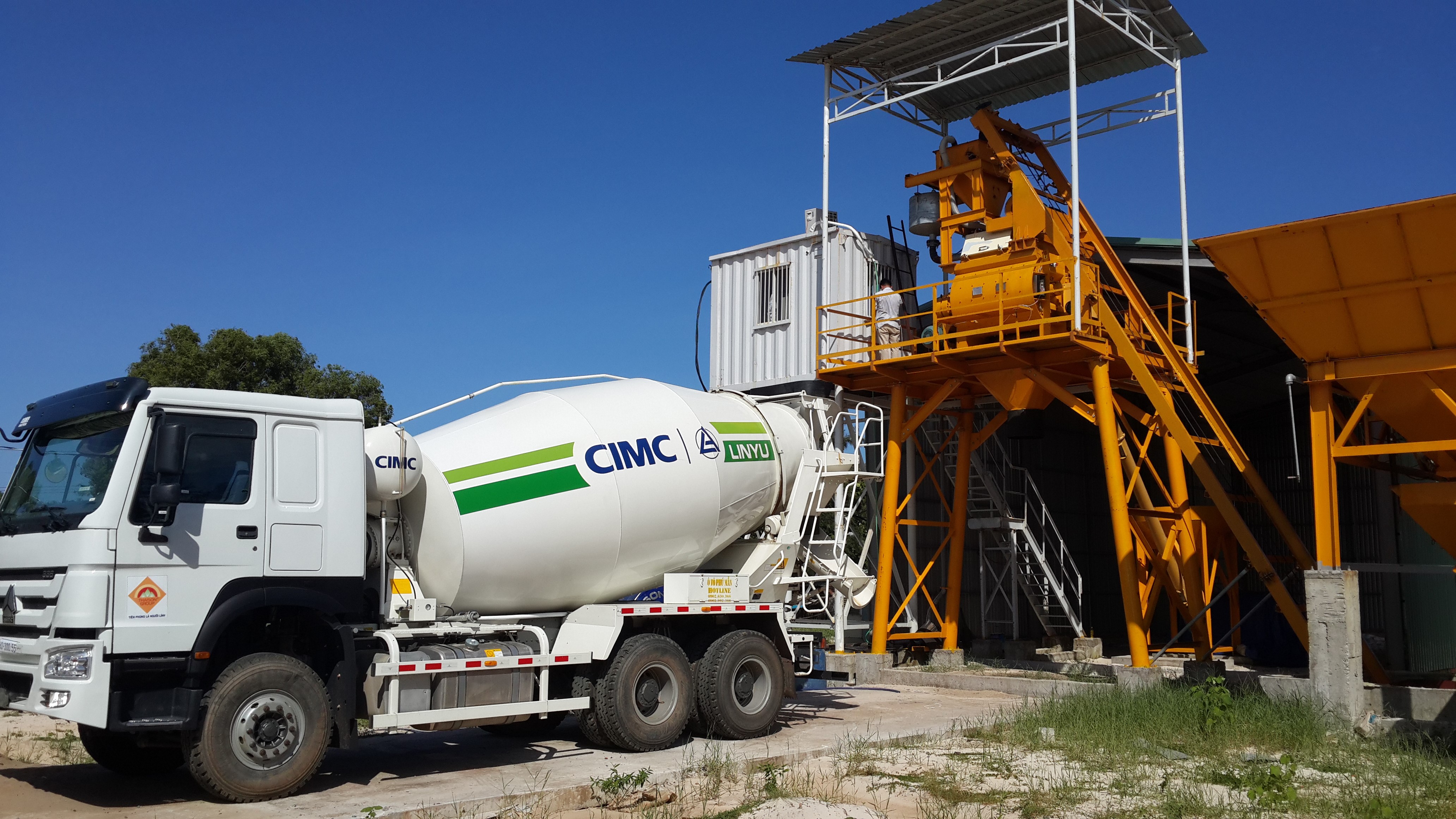 Trạm bê tông Thái Sơn ở Phú Quốc