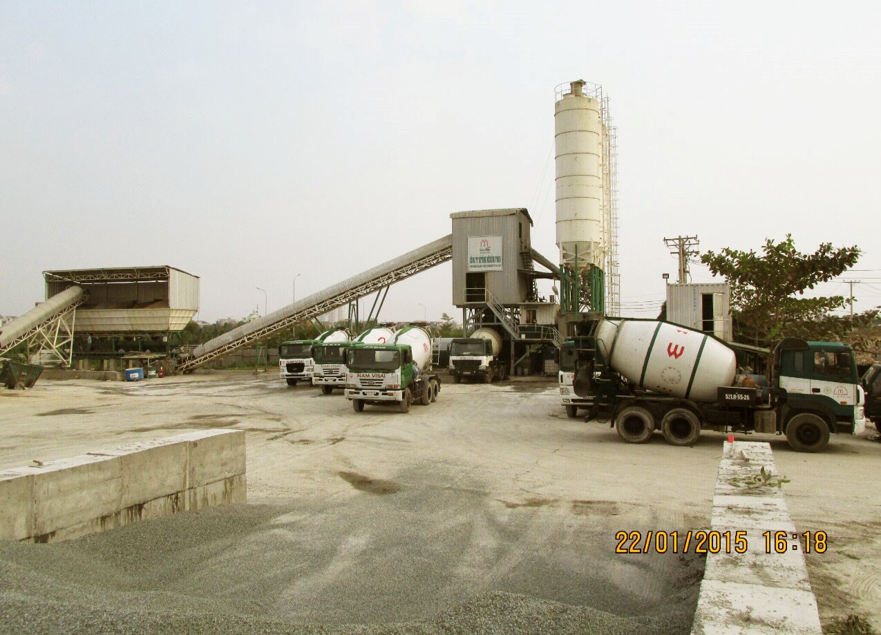 Trạm bê tông Mê Kông