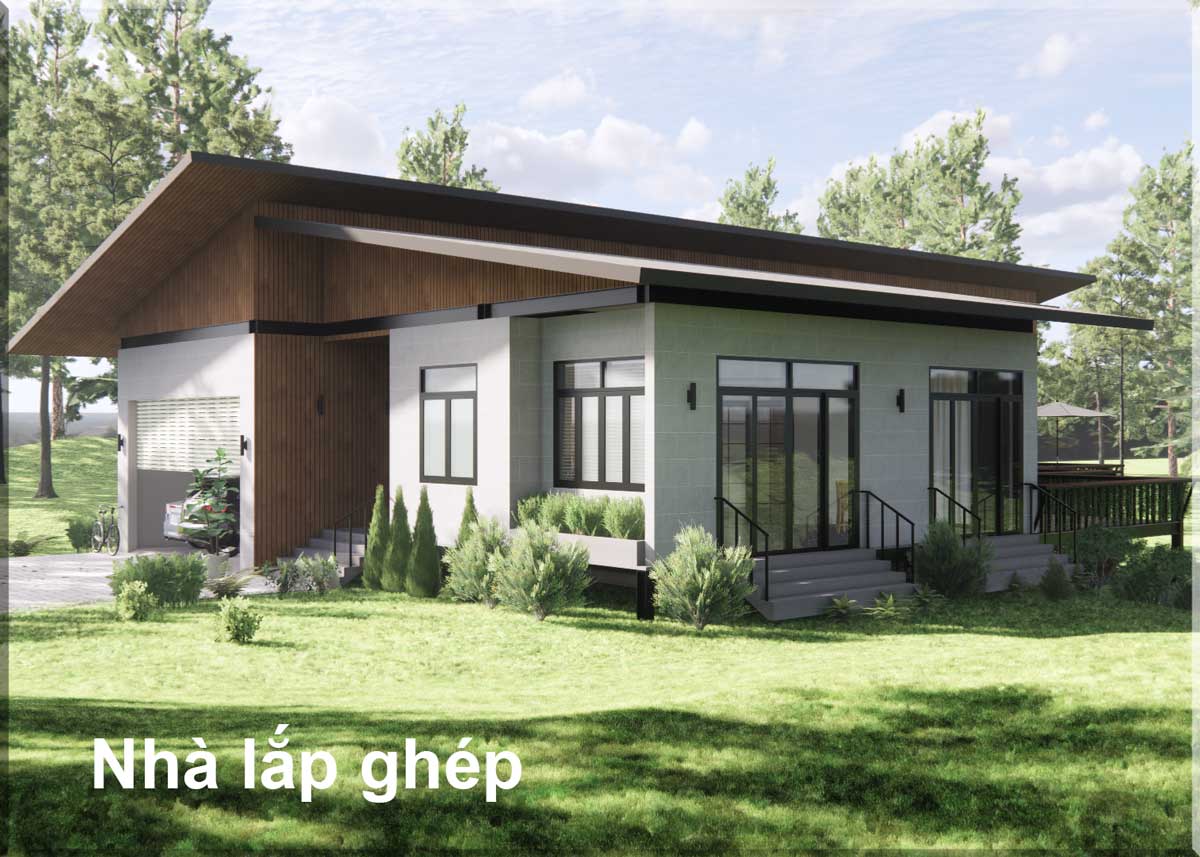 Yêu nhà lắp ghép - Hãy đến với Mekong E&C